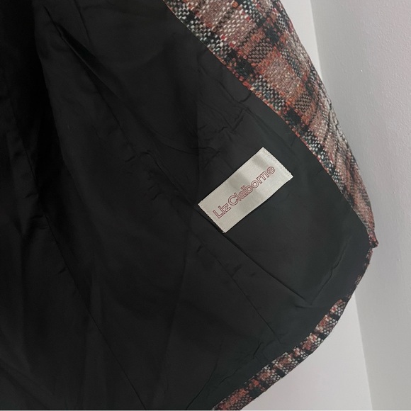 Vintage Preppy Vintage Plaid Tweed Blazer Smart Casual Light Academia Jacket - Picture 4 of 9